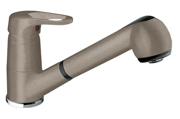 Фото Смеситель BLANCO Wega-S серый беж (517642)