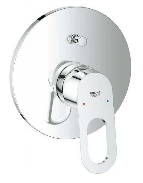 Фото GROHE Смеситель для ванны встраиваемый без излива GROHE BauLoop 29081000 Фото GROHE Смеситель для ванны встраиваемый без излива GROHE BauLoop 29081000