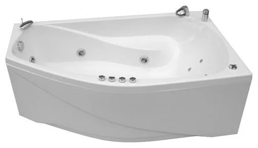 Ванна ТРИТОН Скарлет-правая ЭКСТРА (1670х960)