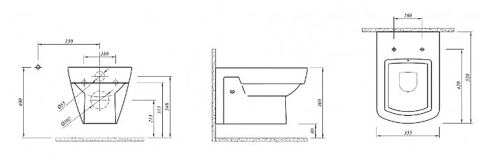 Фотография Унитаз KALE BASICS Фотография Унитаз KALE BASICS