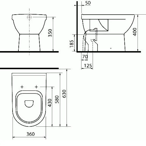 Фото Унитаз JIKA 8257160000001 MIO