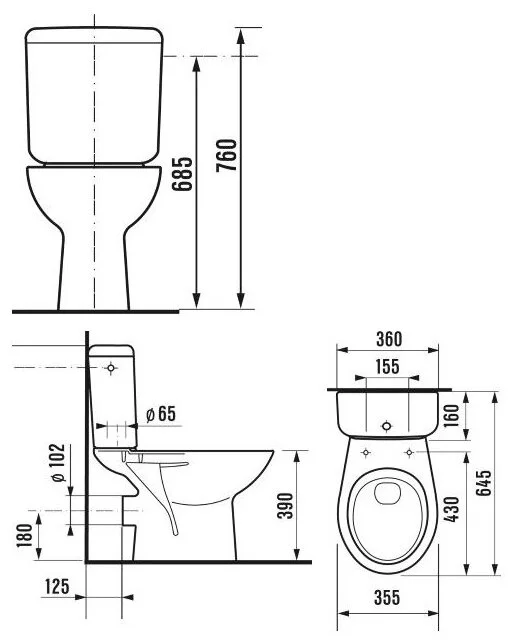 Фото Унитаз JIKA 8253970002421 ZETA