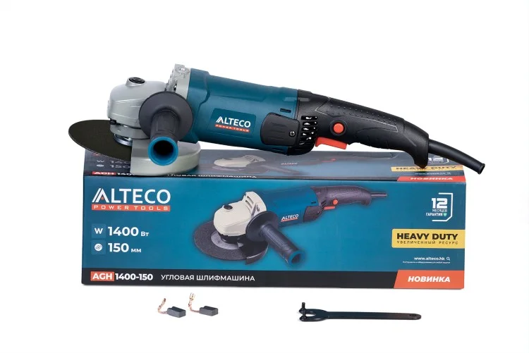 Шлифмашина ALTECO AGH 1400-150 HEAVY DUTY Казахстан Шлифмашина ALTECO AGH 1400-150 HEAVY DUTY Казахстан