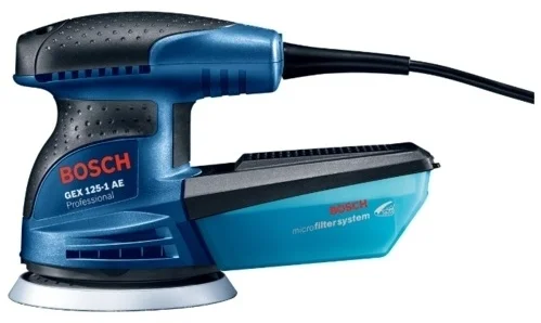Фотография Шлифмашина BOSCH GEX 125-1 AE (0601387500) Фотография Шлифмашина BOSCH GEX 125-1 AE (0601387500)