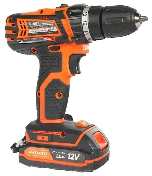 Фотография Дрель-шуруповерт PATRIOT BR 111ES Фотография Дрель-шуруповерт PATRIOT BR 111ES