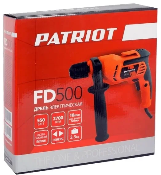 Дрель PATRIOT FD 500 заказать