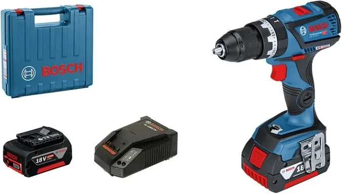 Фото Дрель-шуруповерт BOSCH GSB 18V-60 C (06019G2100)