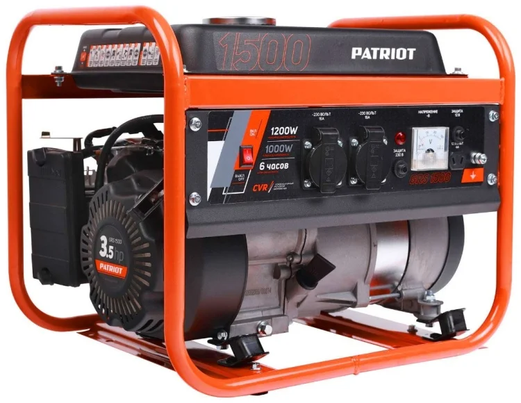 Картинка Генератор бензиновый PATRIOT GRS 1500