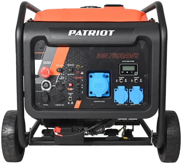 Генератор инверторный PATRIOT iGN 7500AWS