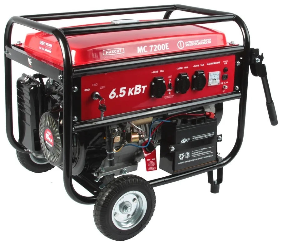 Фото Генератор PATRIOT MAXCUT MC7200E Фото Генератор PATRIOT MAXCUT MC7200E