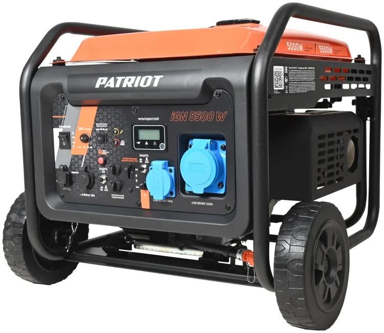 Фото Генератор инверторный PATRIOT iGN 5500W Фото Генератор инверторный PATRIOT iGN 5500W