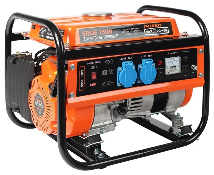 Фото Генератор PATRIOT Max Power SRGE 1500 Фото Генератор PATRIOT Max Power SRGE 1500