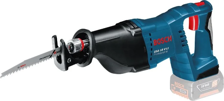 Фото Пила BOSCH GSA 18V-LI  + GBA 18 В 4,0 А*ч + GAL 18V-40 (0615990L6H)