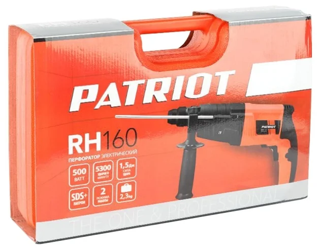 Фотография Перфоратор PATRIOT RH 160