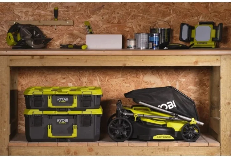 Фотография Газонокосилка RYOBI RY18LMX33A-0 5133006286