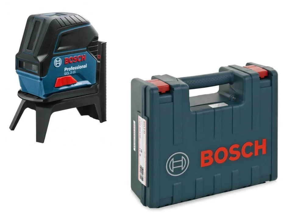 Фотография Лазерный нивелир BOSCH GCL 2-15 + RM1 + кейс (0601066E02) Фотография Лазерный нивелир BOSCH GCL 2-15 + RM1 + кейс (0601066E02)