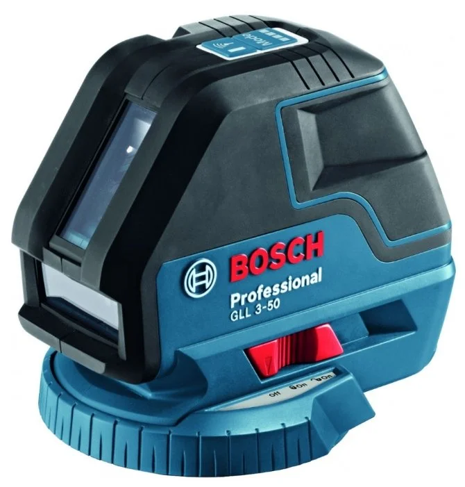 Лазерный нивелир BOSCH GLL 3-50 с вкладкой под L-BOXX (0601063800)