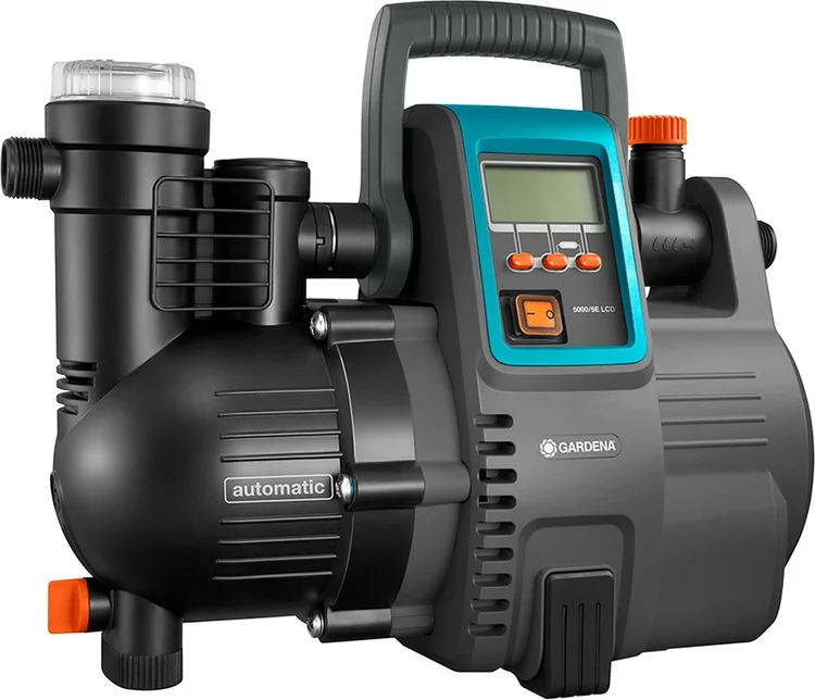Насос напорный GARDENA 01759-20 5000/5Е LCD Comfort
