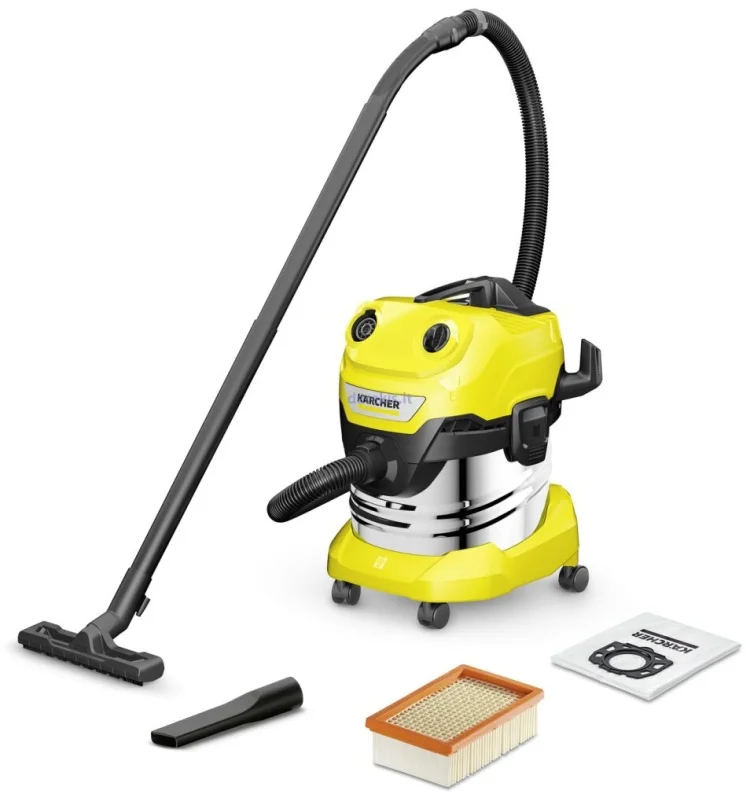 Фото Пылесос KARCHER WD 4 (1.628-209.0) Фото Пылесос KARCHER WD 4 (1.628-209.0)