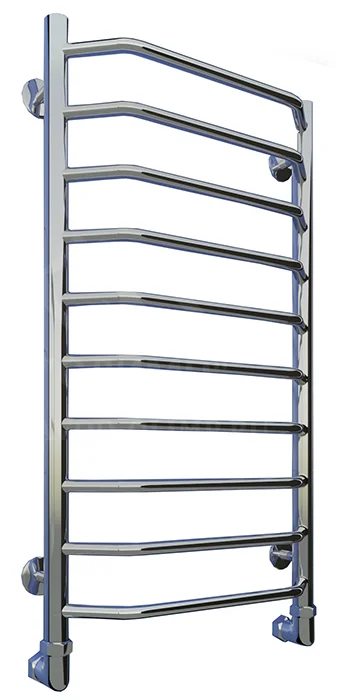 Фото Полотенцесушитель Олимп &quot;Лесенка Трапеция&quot; 600*1000, внутр.резьба 1/2&quot;,AISI 304 водяной