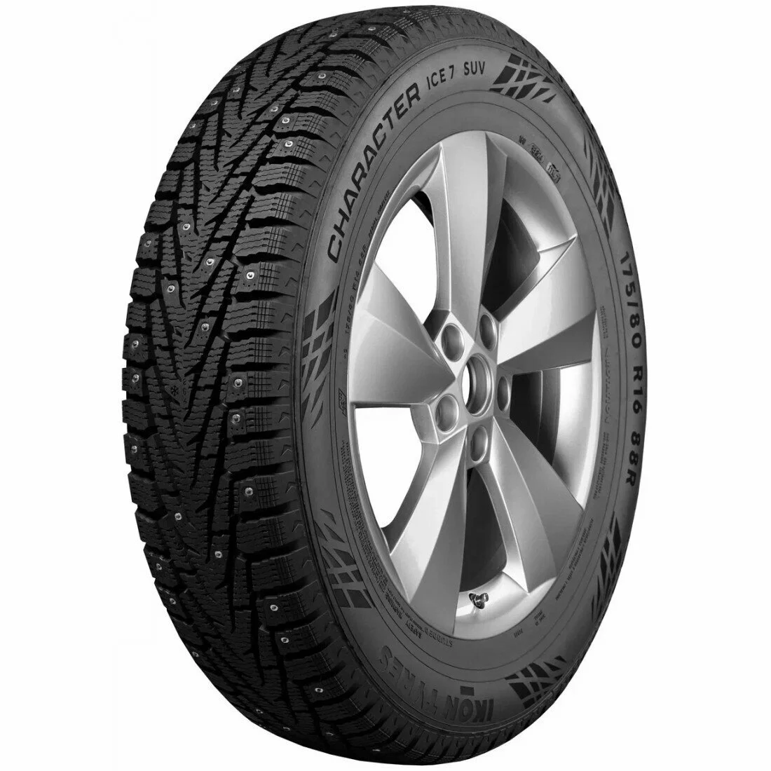 Фото Автомобильная шина зимняя IKON Character Ice 7 175/70/R14 T88 (с шипами)