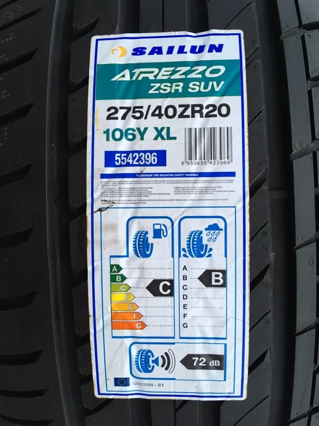 Фотография Автомобильная шина летняя SAILUN 315/35/R20 Atrezzo ZSR SUV 110Y