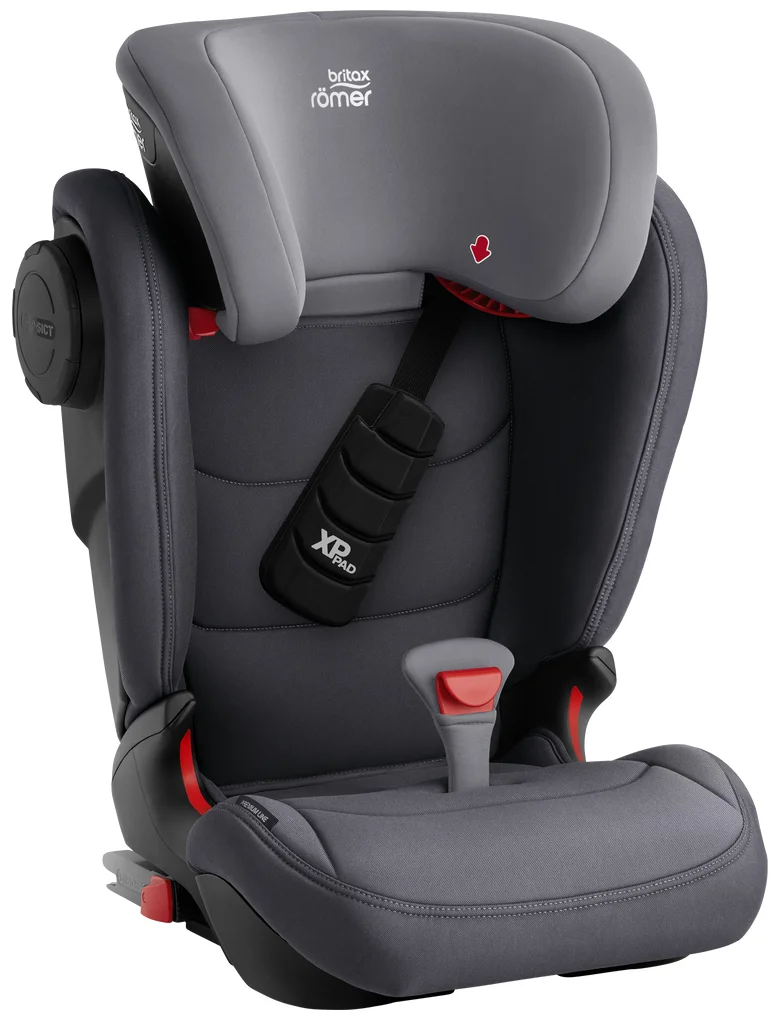 Картинка Автокресло Britax Roemer Kidfix III S Storm Grey Trendline (15-36кг)2г+ Картинка Автокресло Britax Roemer Kidfix III S Storm Grey Trendline (15-36кг)2г+