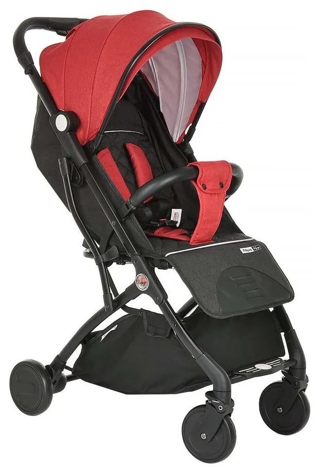 Коляска PITUSO VOYAGE Black/Red W890