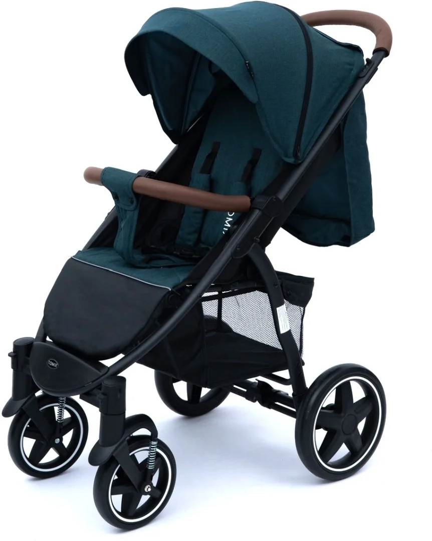 Фото Коляска TOMIX STELLA HP-777 Dark green+Black