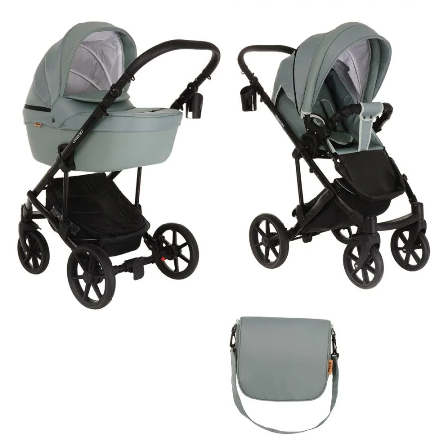 Купить Коляска PITUSO 2 в1 Luna короб+прогулка Light Mint 10310