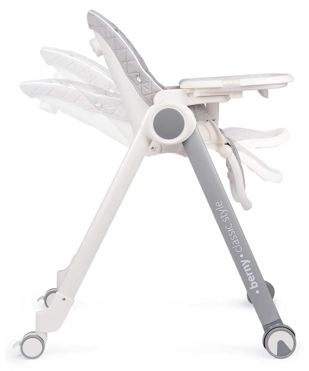 Картинка Стульчик для кормления Happy Baby BERNY BASIC Dark grey Картинка Стульчик для кормления Happy Baby BERNY BASIC Dark grey