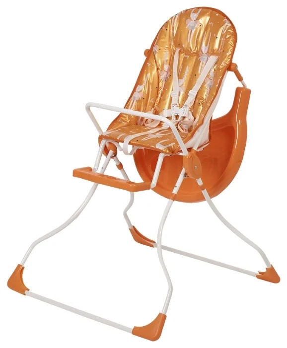 Купить Стульчик для кормления SELBY 152 Совы оранжевый 0001290-08 Купить Стульчик для кормления SELBY 152 Совы оранжевый 0001290-08