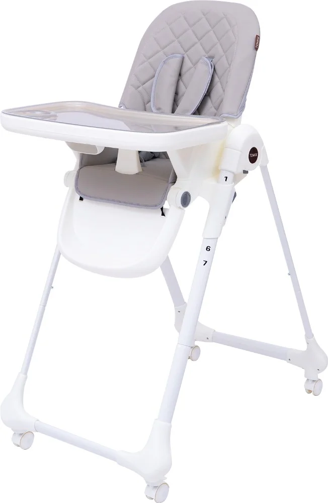 Стульчик для кормления TOMIX MIRACLE Light Grey (CY-800)