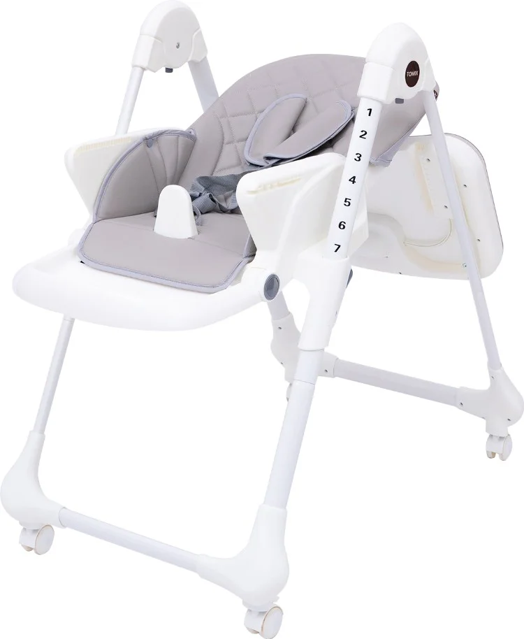 Фотография Стульчик для кормления TOMIX MIRACLE Light Grey (CY-800)