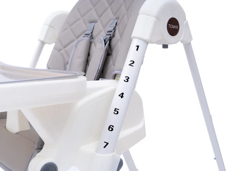 Цена Стульчик для кормления TOMIX MIRACLE Light Grey (CY-800)