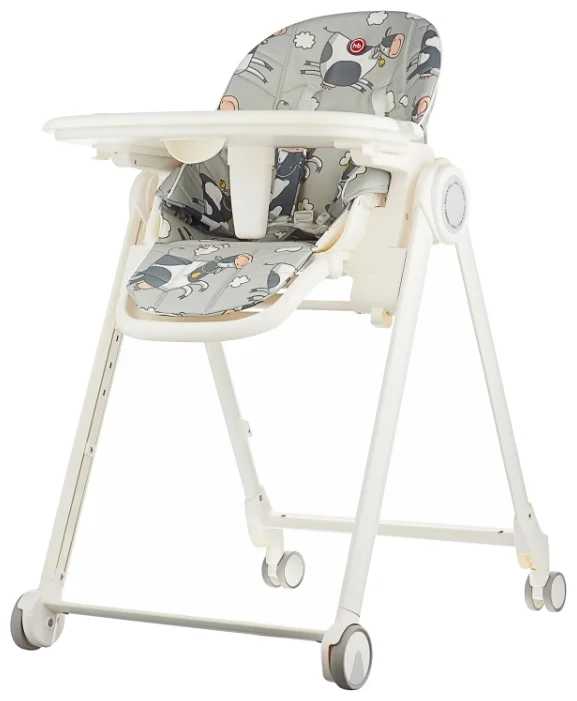 Стульчик для кормления Happy Baby BERNY BASIC Grey