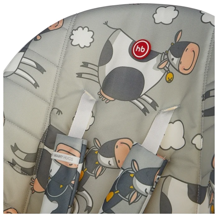 Цена Стульчик для кормления Happy Baby BERNY BASIC Grey