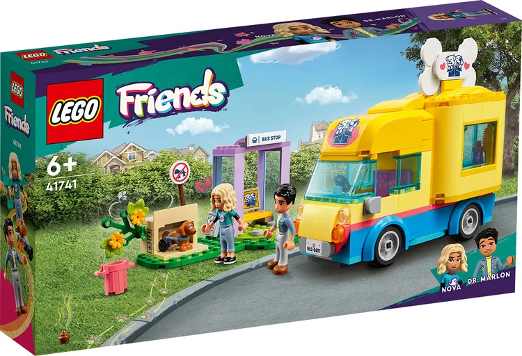 Фото Конструктор LEGO 41741 Подружки Фургон для спасения собак