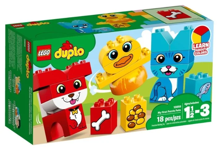 Конструктор LEGO Мои первые домашние животные DUPLO 10858