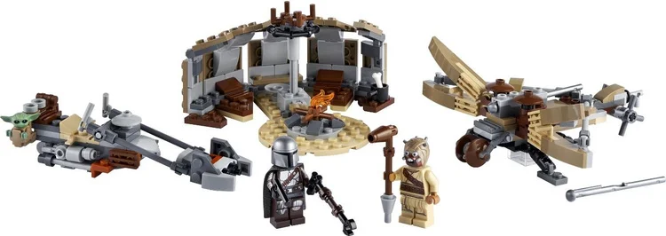 Конструктор LEGO 75299 Звездные войны Испытание на Татуине