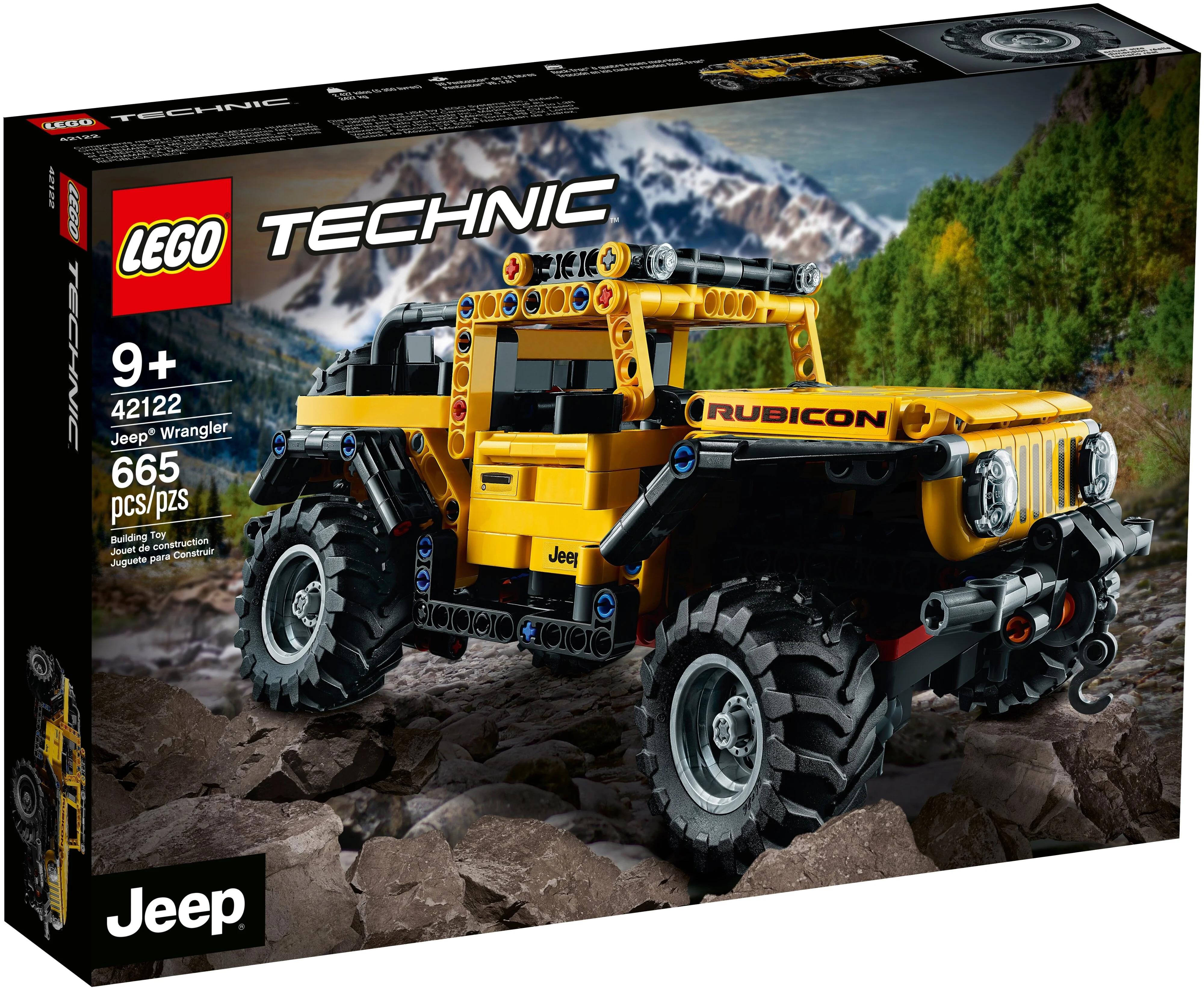 Конструктор LEGO 42122 Technic Jeep Wrangler Казахстан