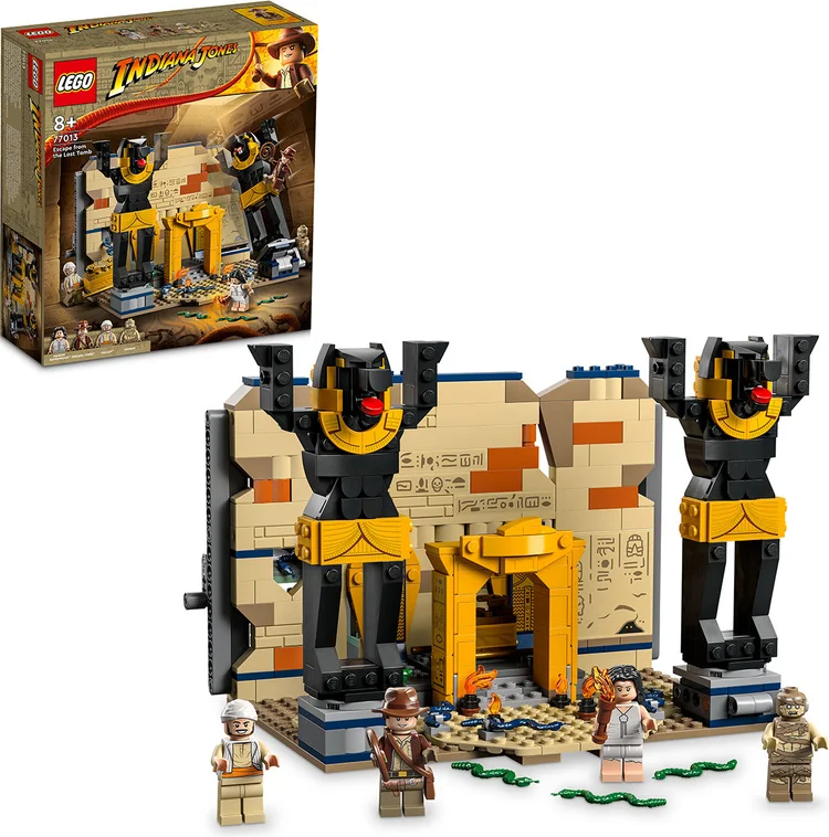 Картинка Конструктор LEGO 77013 Indiana Jones Побег из затерянной гробницы