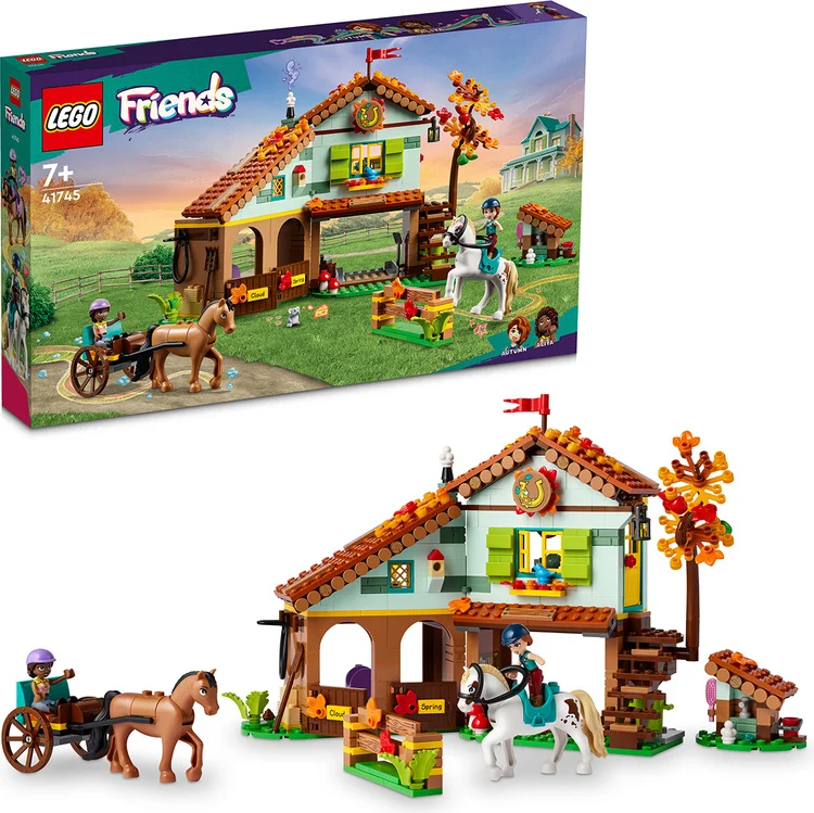 Картинка Конструктор LEGO 41745 Подружки Осенняя конюшня
