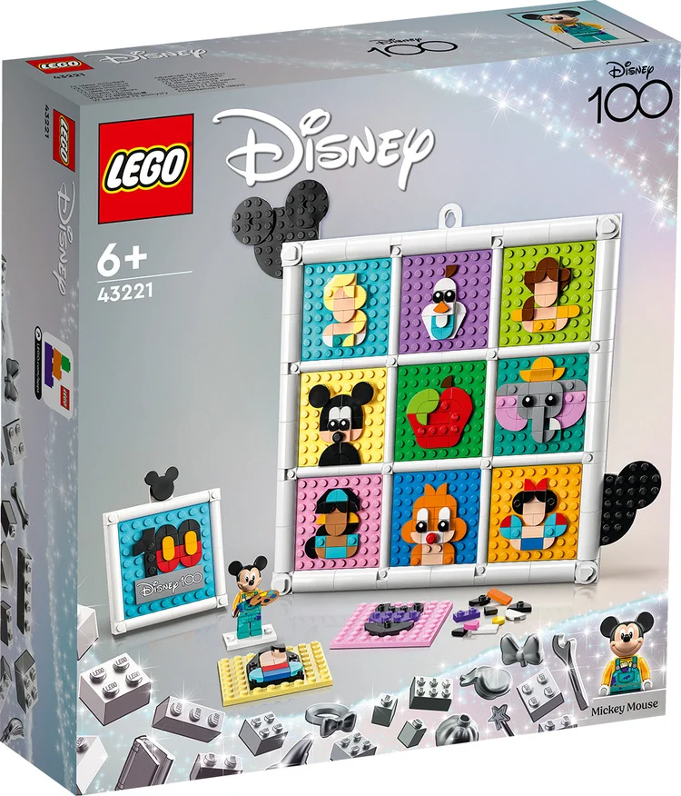 Фото Конструктор LEGO 43221 Дисней Иконки 100 лет анимации Диснея