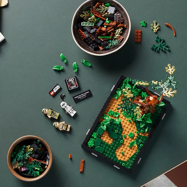 Цена Конструктор LEGO 75353 Звездные войны Диорама «Погоня на Эндоре»