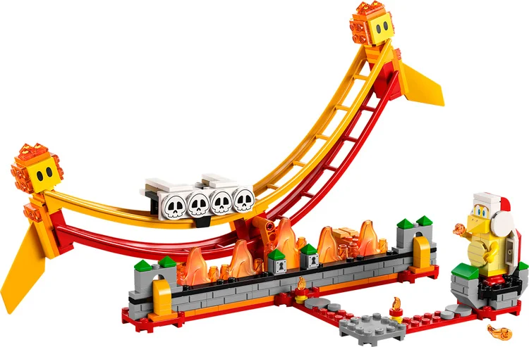 Конструктор LEGO 71416 Super Mario Поездка на волне лавы