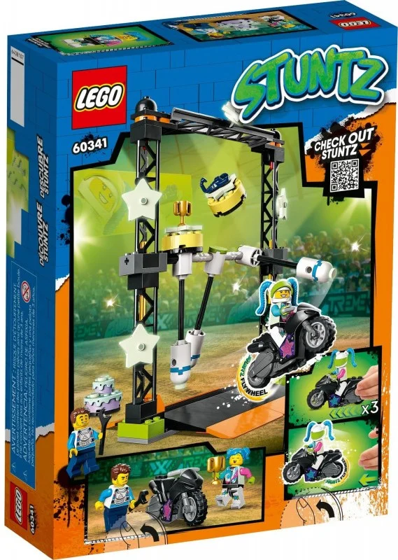 Фотография Конструктор LEGO 60341 Город Трюковое испытание «Нокдаун»