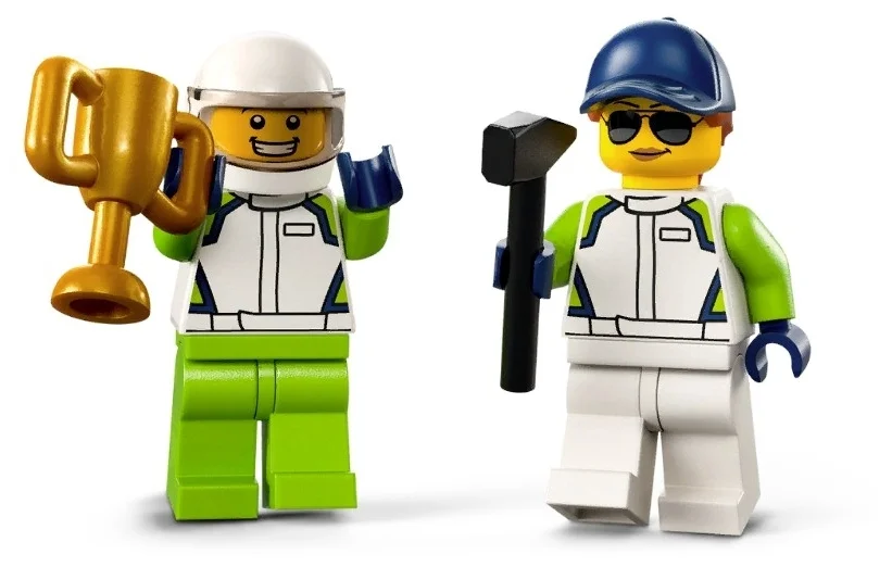 Купить Конструктор LEGO 60322 Город Гоночный автомобиль