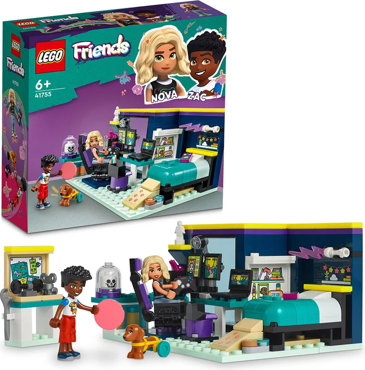 Картинка Конструктор LEGO 41755 Подружки Комната Новы