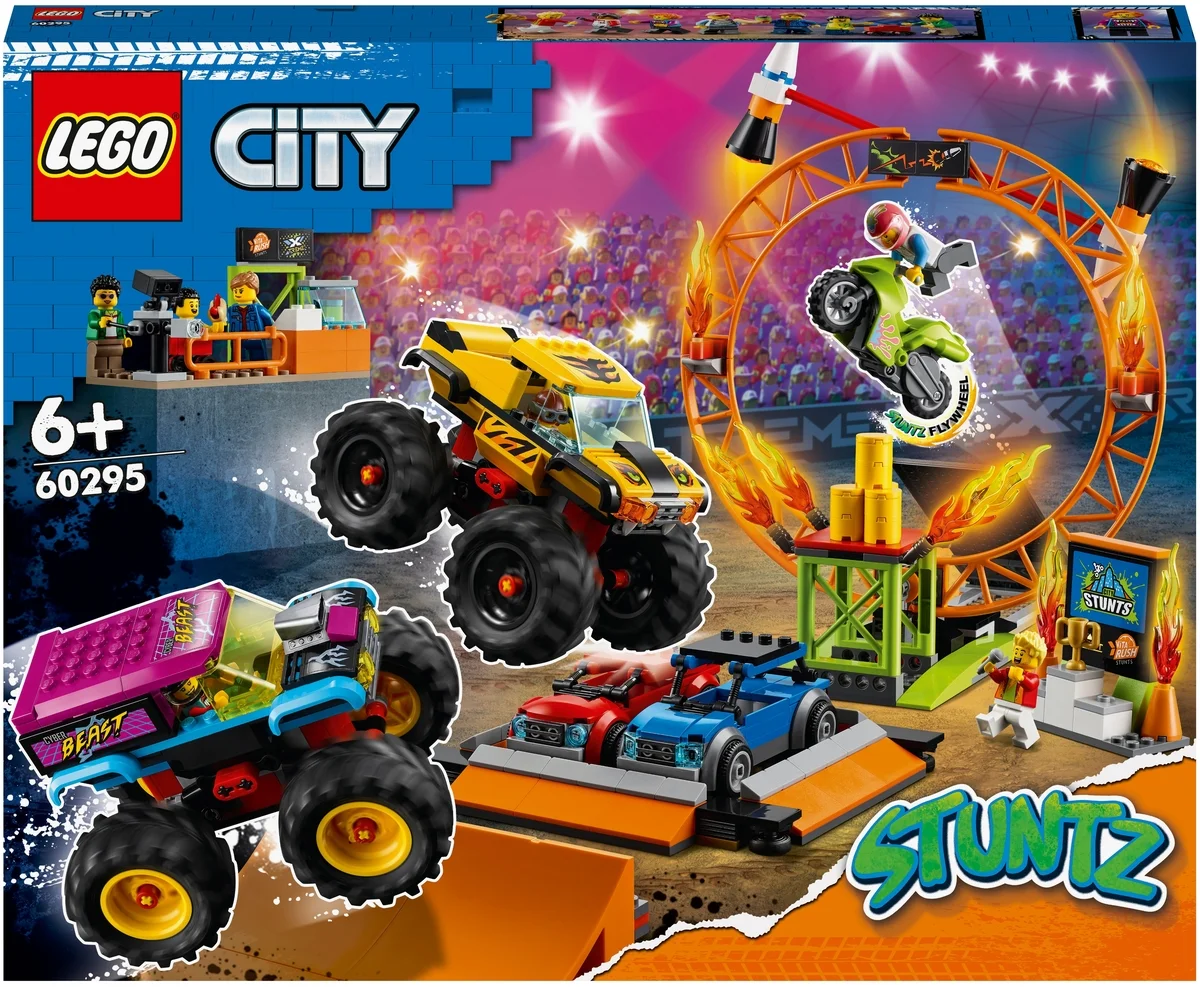 Фото Конструктор LEGO 60295 Город Арена для шоу каскадёров Фото Конструктор LEGO 60295 Город Арена для шоу каскадёров